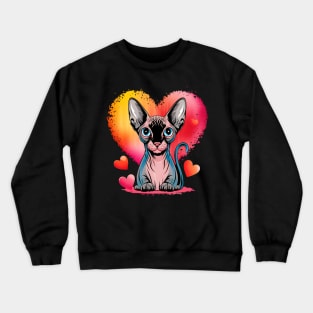 Devon Rex Cat Lover Devon Rex Crewneck Sweatshirt